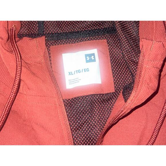 Under Armour Outdoor Full Zip Hooded Windbreaker Jacket Men’s Size XL - Picture 6 of 6